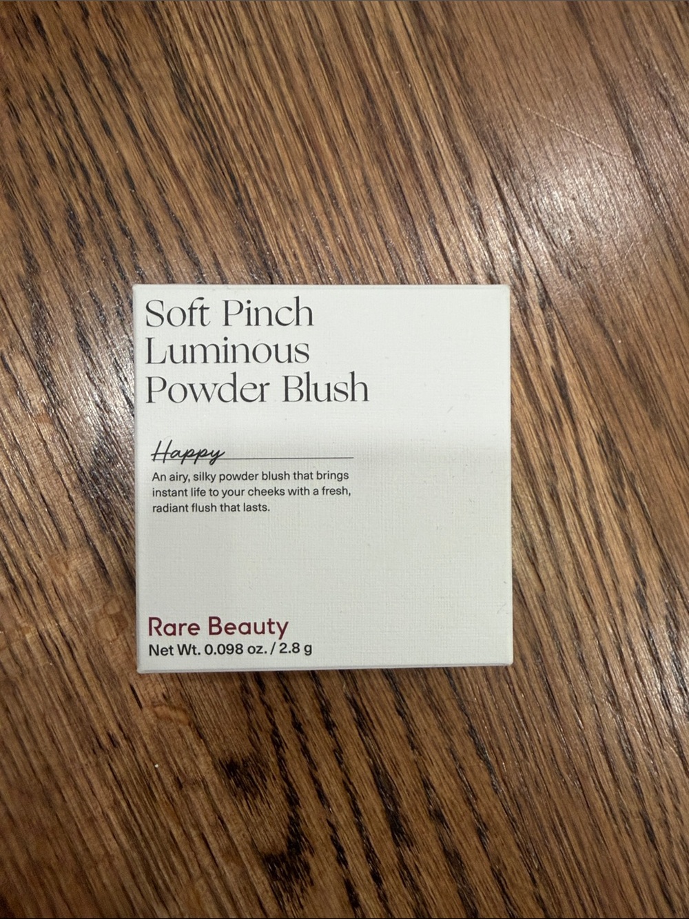 Rare Beauty Soft Pinch Luminous Powder Blush Happy NIB